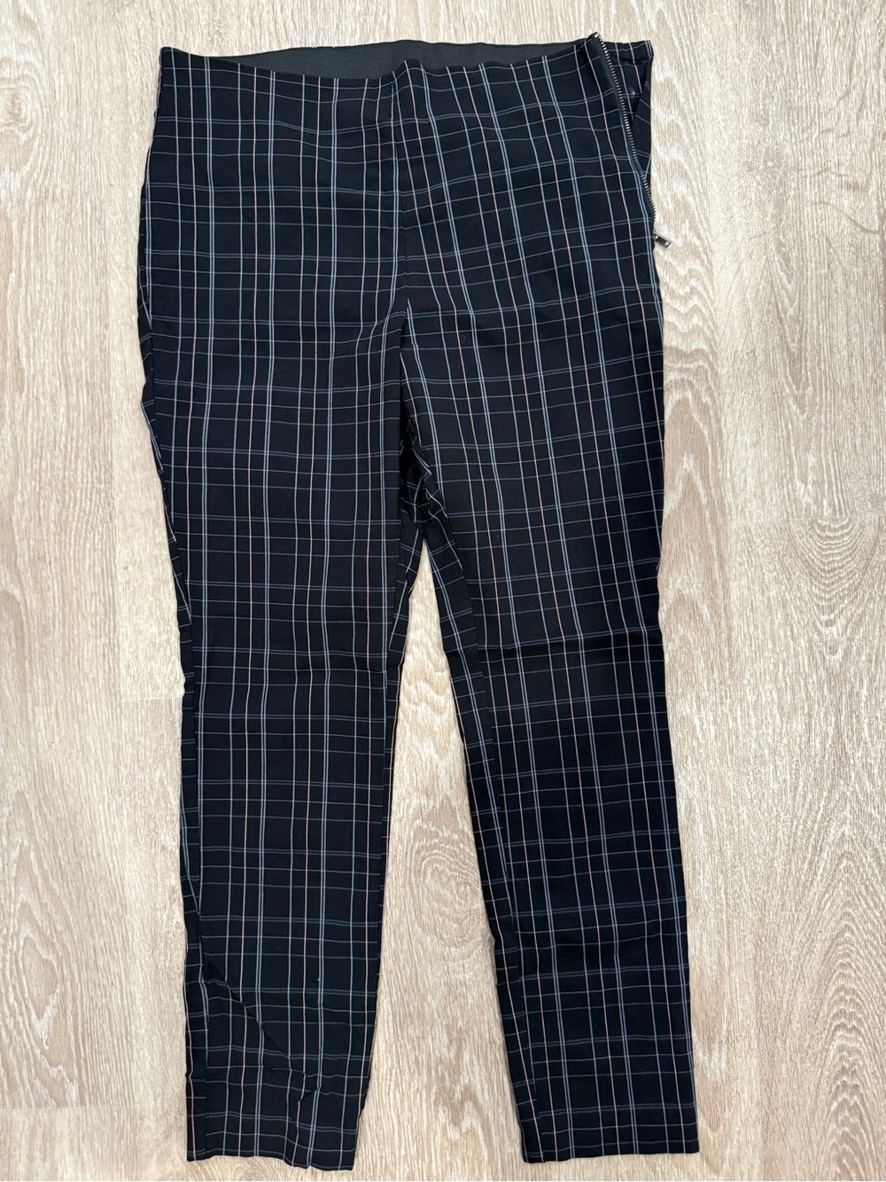 a new day Black Plaid Men’s Chinos